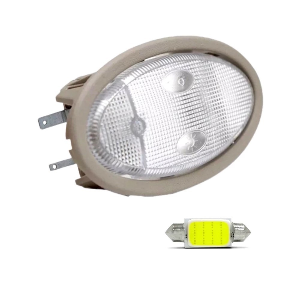 Lanterna Luz Teto Com Led Prisma 2007 2008 2009 2010 2011 2012