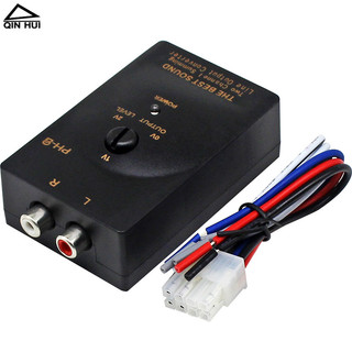 Caixa de áudio do carro amplificador de potência Subwoofer acessórios modificados ativo alta volta baixo conversor de áu