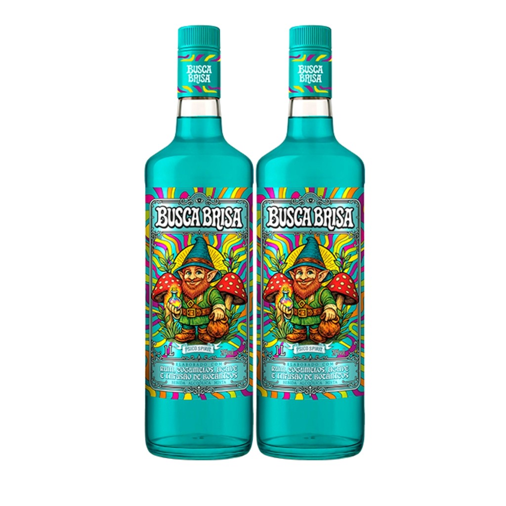 BEBIDA MISTA BUSCA BRISA 1L KIT 2 UNIDADES