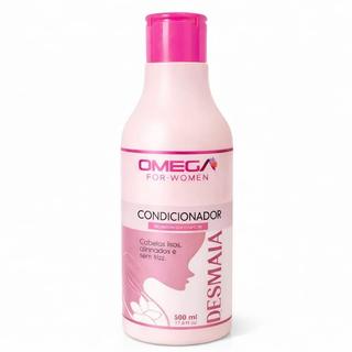 Condicionador Omega Hair Desmaia Hair 500ml - Hidratação, desembaraço e maciez para cabelos