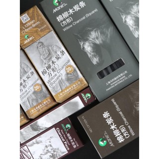 Marley tira de carvão tira de carvão esboço pintura haste de carbono esboço tira de carvão arte dedicada algodão vime ti