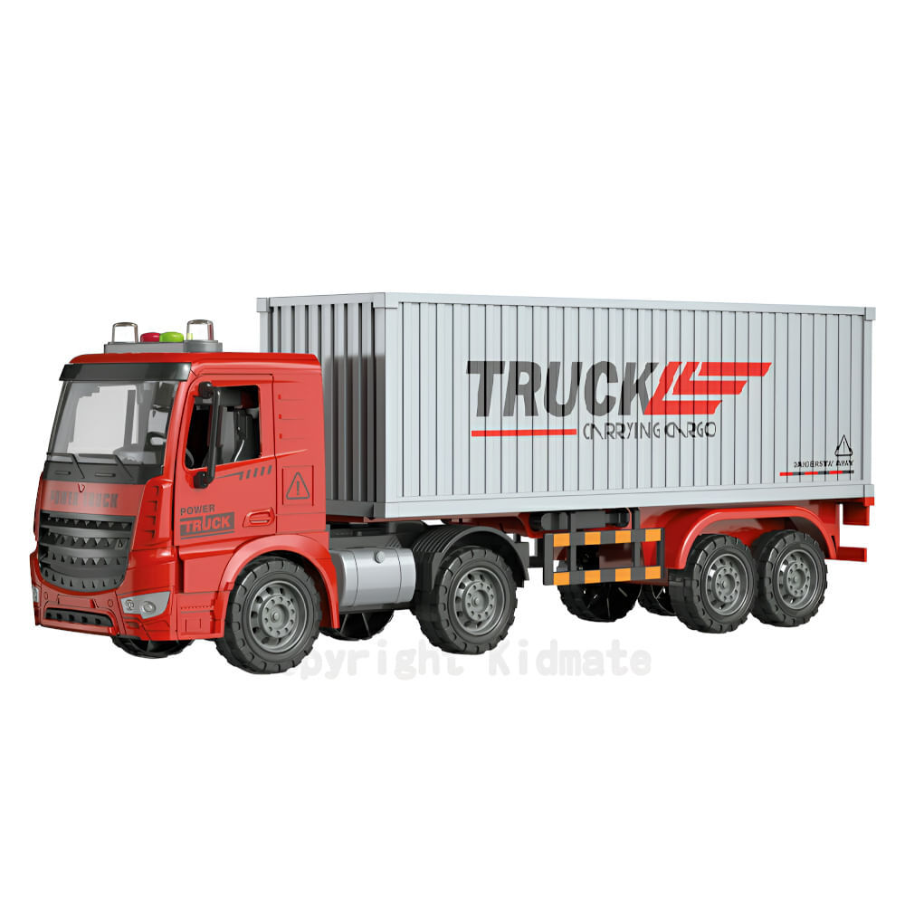Veículo com Fricção - Caminhão com Container - Luz e Som - 38 cm - Yes Toys