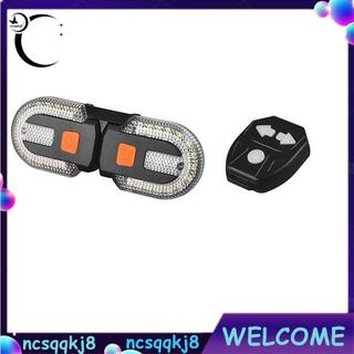 (Div Novo Conjunto De Luz Inteligente Para Bicicleta , Recarregável Por USB , Lâmpada Giratória Ciclismo , Acessórios MT