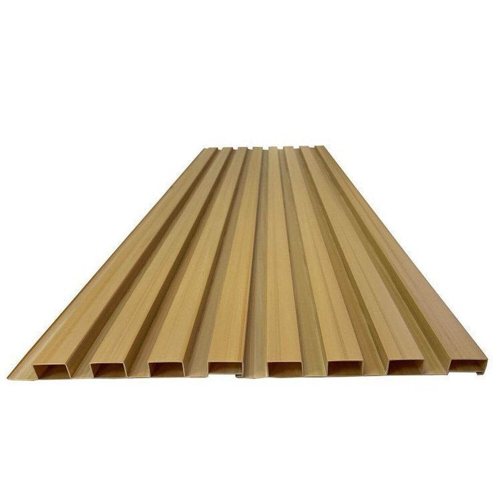 Painel Ripado de PVC 4 Barras de 2,70MX15CM (1,62m²) Bariri Cerejeira · foto 2