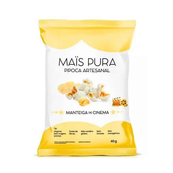 PIPOCA MAIS PURA MANT. CINEMA 40G