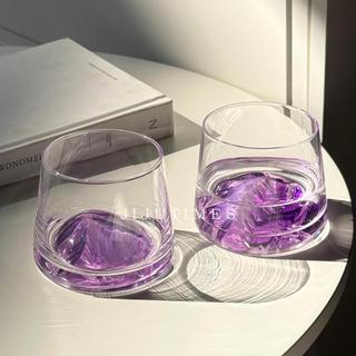 ⭐Best Seller⭐Copo de Água Roxo, Copo de Cerveja, Copo de Suco, Copo de Whisky, Copo de Whisky de Vidro, Copo Iceberg