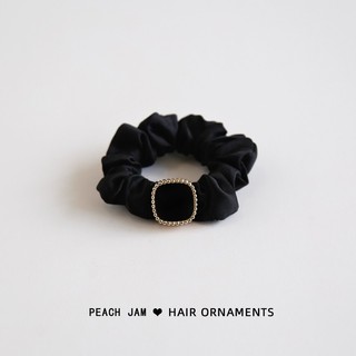 Elegante on-line ~ francês Scrunchy corda de cabelo feminino influenciador cetim anel de cabelo gravata cabeça corda cor