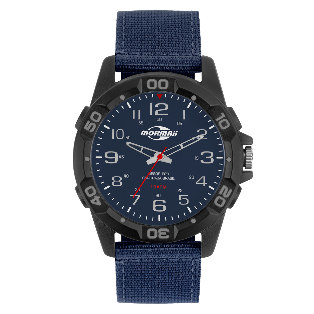 Relógio Mormaii Masculino Casual Preto - MOPC21JALQ/8A