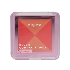 Blush Compacto Duo - HBF585 - Ruby Rose