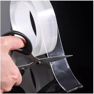 Fita Nano sem marcação, dez mil vezes, fita mágica lavável, forte, à prova d'água, transparente, fita acrílica de 2mm