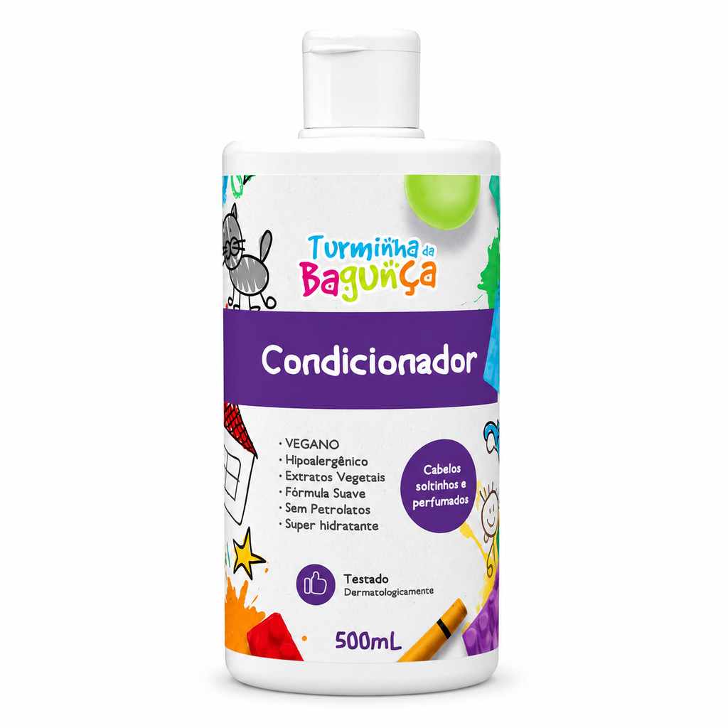 Condicionador Infantil 500ml Turminha da Bagunça