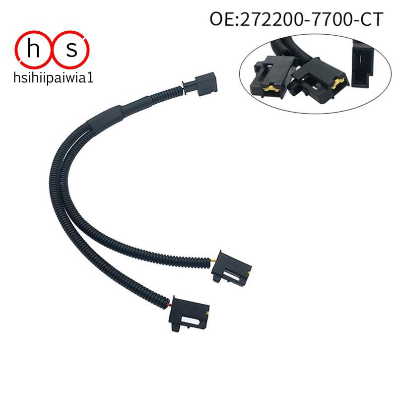 Para Buzina De Carro 1 A 2 Conector Conversor Cablagem Divisor Adaptador Tom Duplo Chifre Tipo-Y