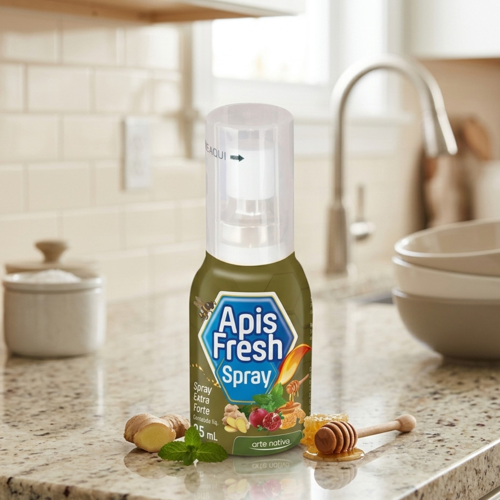 Kit 3 Apis Fresh Spray Extra Forte 35ml - Arte nativa — imagem 2 de 2