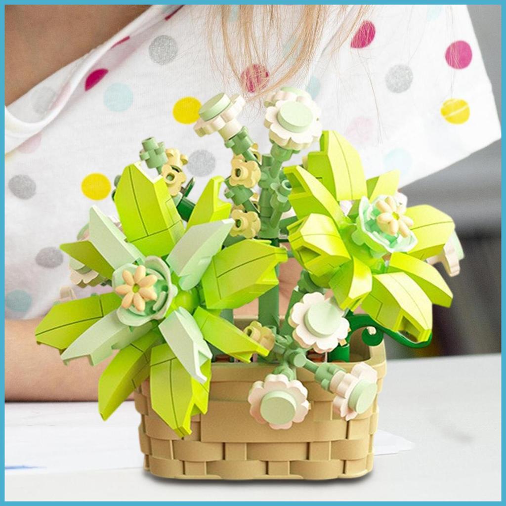 Conjunto De Blocos De Construção De Flores , Habilidades Motoras Finas , Coleção De Jogos De Aprendizagem , Tijolos , De