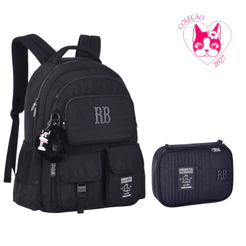 Kit Mochila de Costas e Estojo Rebecca Bonbon Sweet Dream 2027- Clio Style