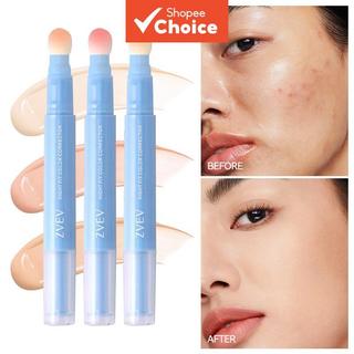 Caneta Corretiva Hidratante ZVEV, Ilumina e Longa Duração, Ideal para Olheiras e Manchas