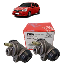 Par Cilindro Roda Traseiro Renault Clio 1.0 1999 a 2009
