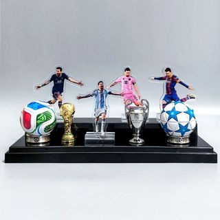 Portugal C Roma Siharland Decoração de Futebol Troféu Decoração de Mesa Decoração Menino Presente de Aniversário