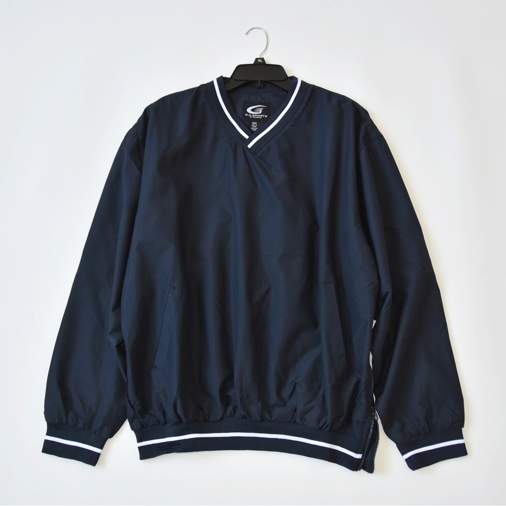 Comércio exterior primavera outono americano Retro com decote em V moletom masculino solto de manga comprida à prova de 