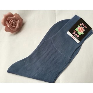 Meias mercerizadas de nylon masculinas genuínas de Xangai, meias de nylon à moda antiga, não-estrangulamento, masculinas