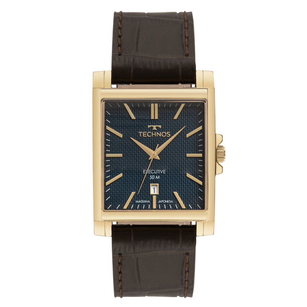 Relógio Technos Masculino Executive Dourado - 2115TVM/0A