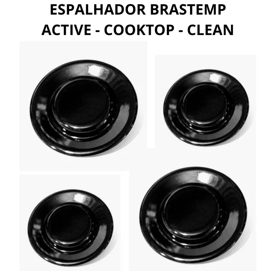 Kit 4 Espalhadores Para Fogão Brastemp Chapéu em Oferta na Shopee