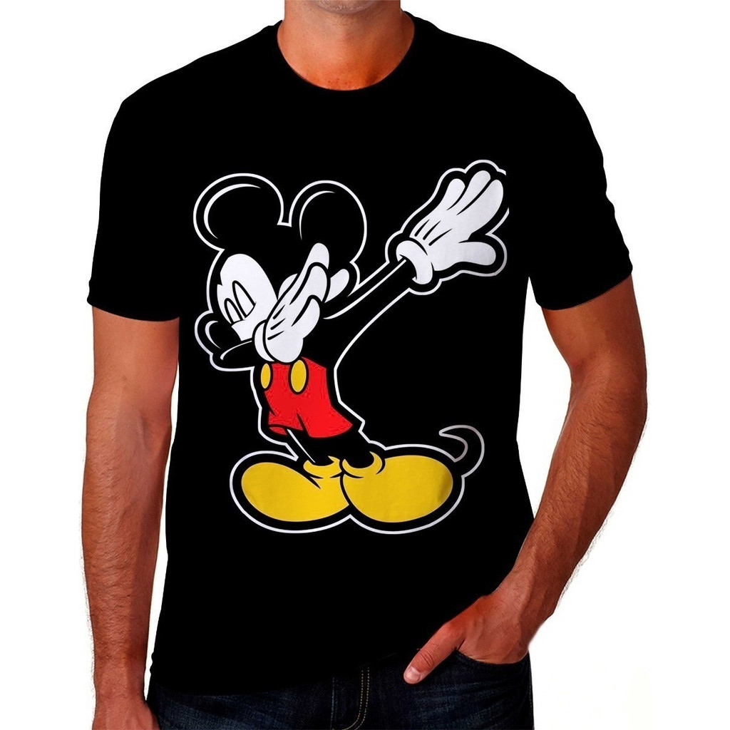 Camiseta Camisa Mickey Minney Pluto Desenho Animado Hd De '' HTPX