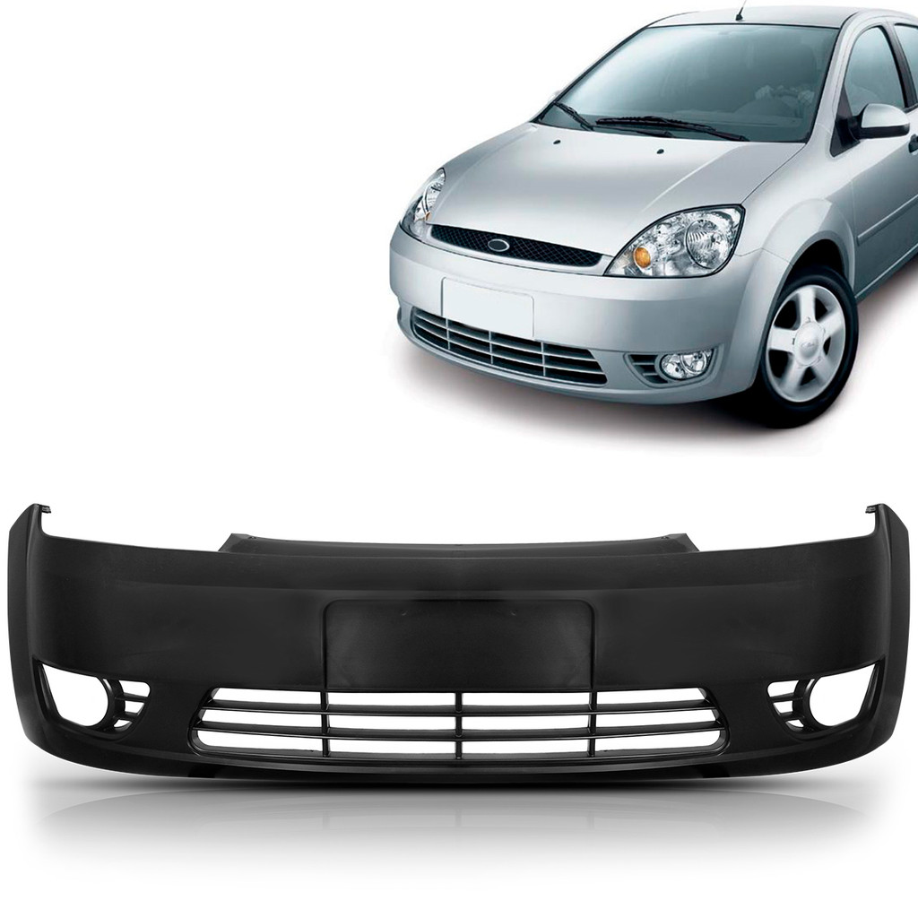 Parachoque Dianteiro Fiesta 2003 2004 2005 2006 2007 Com Furo Milha em Oferta na Shopee