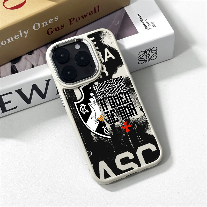 Capinha De Vasco da Gama Celular Compatível Com iPhone 16 15 14 13 12 11 Pro Max 16 Plus X Xs XR Silicone Traseira case em Oferta na Shopee