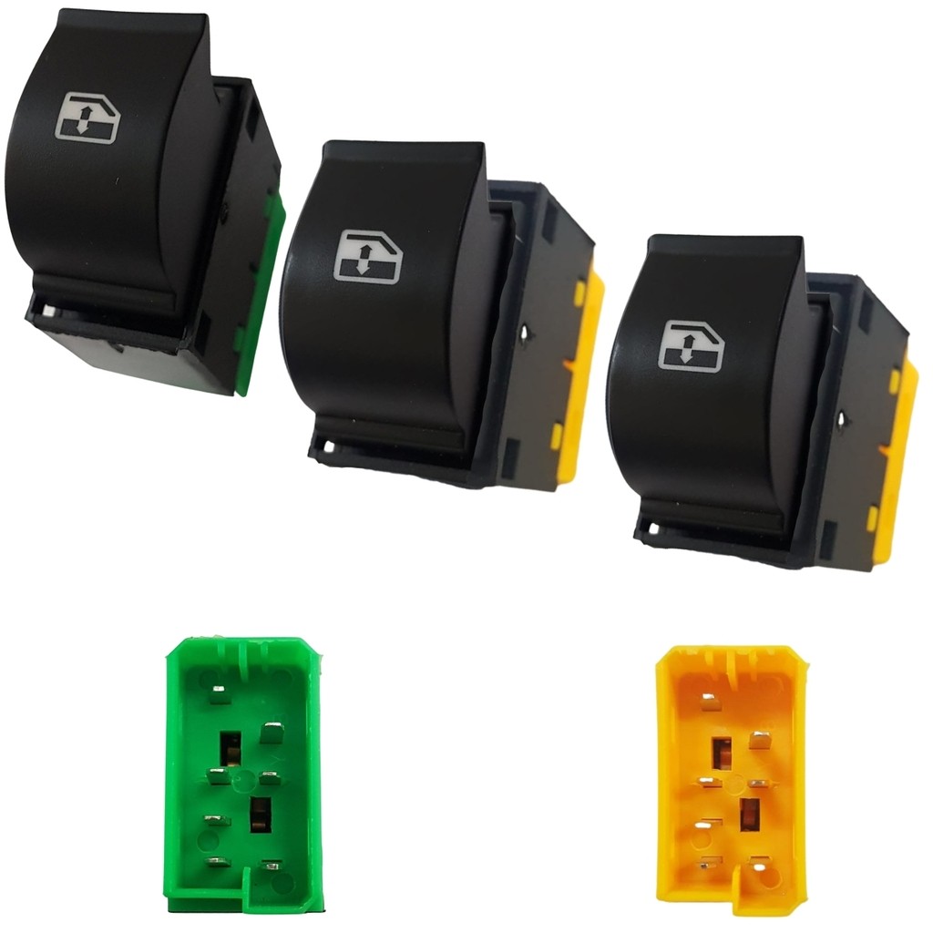 Kit Interruptor Botão Vidro Elétrico para Iveco Stralis Tector Cursor Trakker