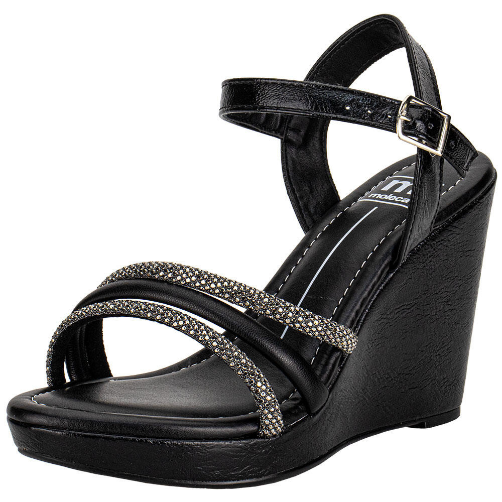 Sandália Feminina Anabela Moleca 54111505