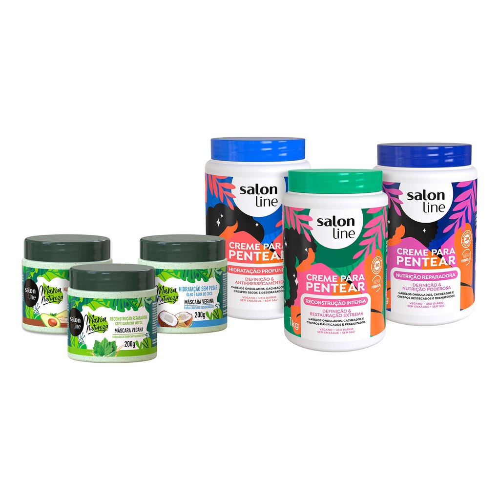 Kit Cronograma Completo Salon Line em Oferta na Shopee