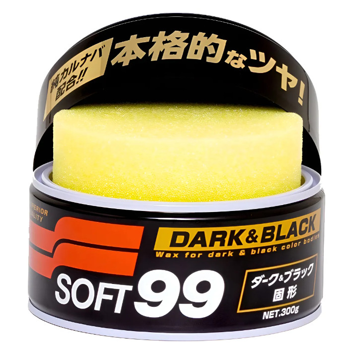 Cera De Carnaúba 300g Premium Automotiva Dark E Black Soft99
