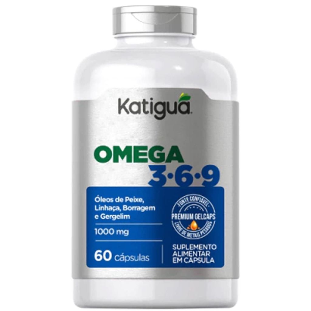 Ômega 3 6 9 - 60 Cápsulas - Katiguá