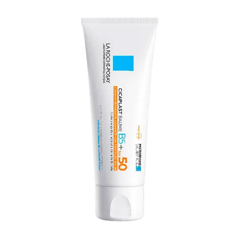 Creme Reparador Calmante La Roche-Posay Cicaplast Baume B5 + FPS50 40ml em Oferta na Shopee