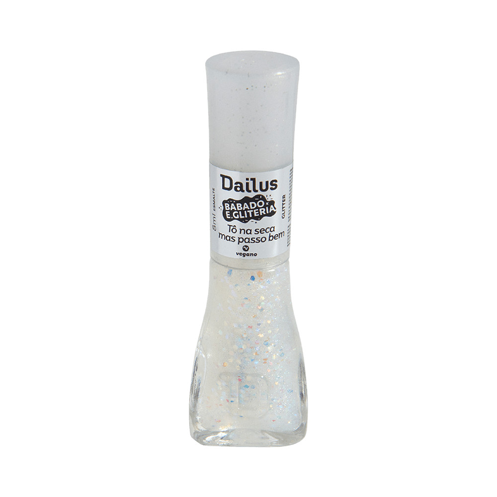 Esmalte Dailus Babado e Gliteria Tô na Seca Mas Passo Bem - NÃO ATIVAR