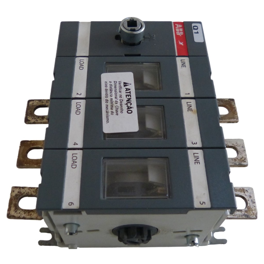 Chave Seccionadora Schulz Srp5050E 220V - 250 Amperes - Abb Ot250E03 (Isca120509R1001B)