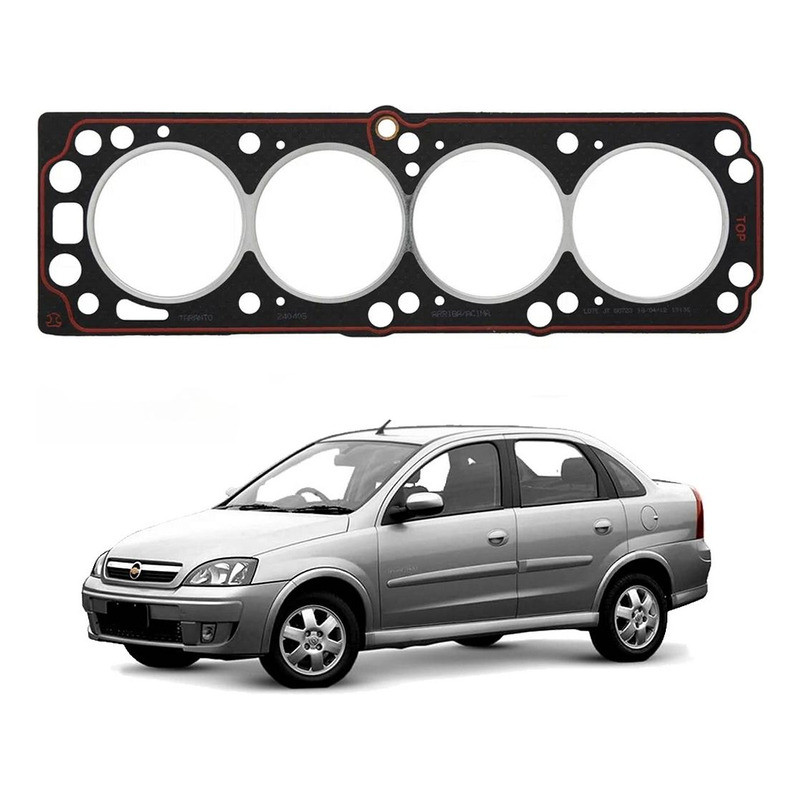 Junta Cabeçote Taranto Corsa Sedan 1.8 2003 A 2009