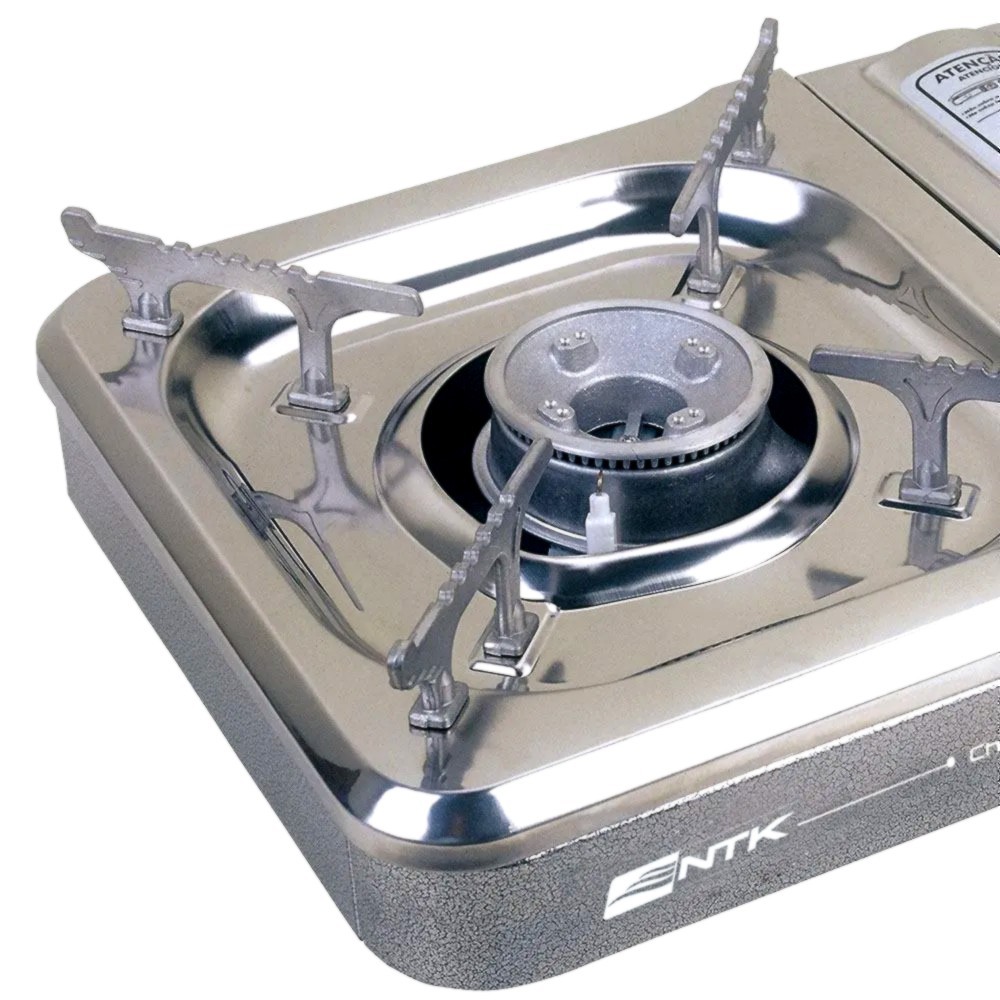 Fogareiro inox Nautika Cheff com maleta !!Envio no mesmo dia da compra!!!