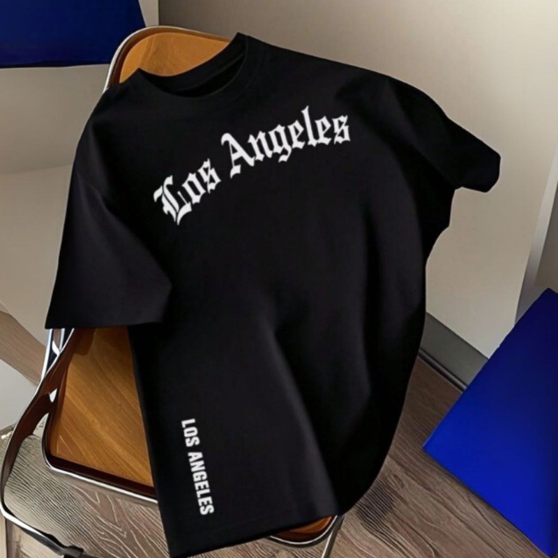 Camiseta Masculina Oversized Streetwear Moda Casual Urban Vibes Estilo Americano