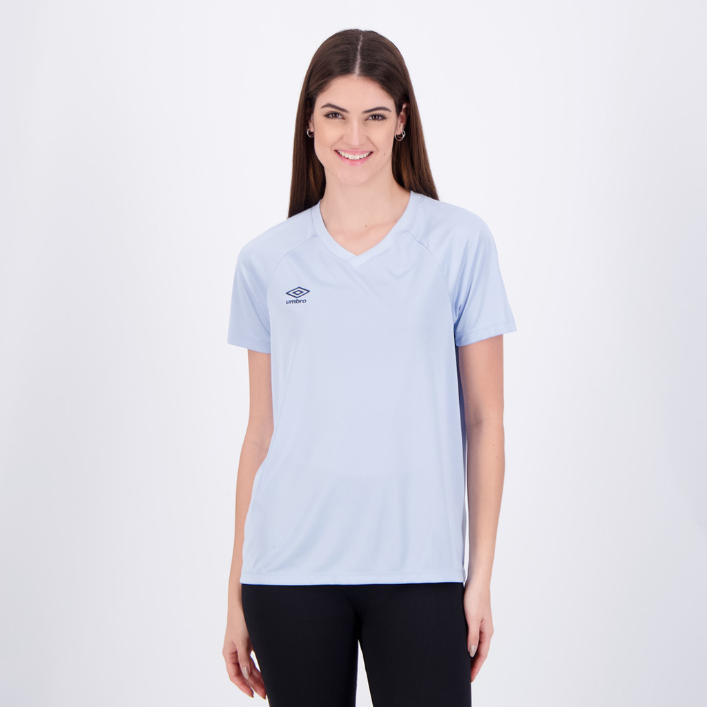 Camiseta Umbro Legacy Field Feminina Azul