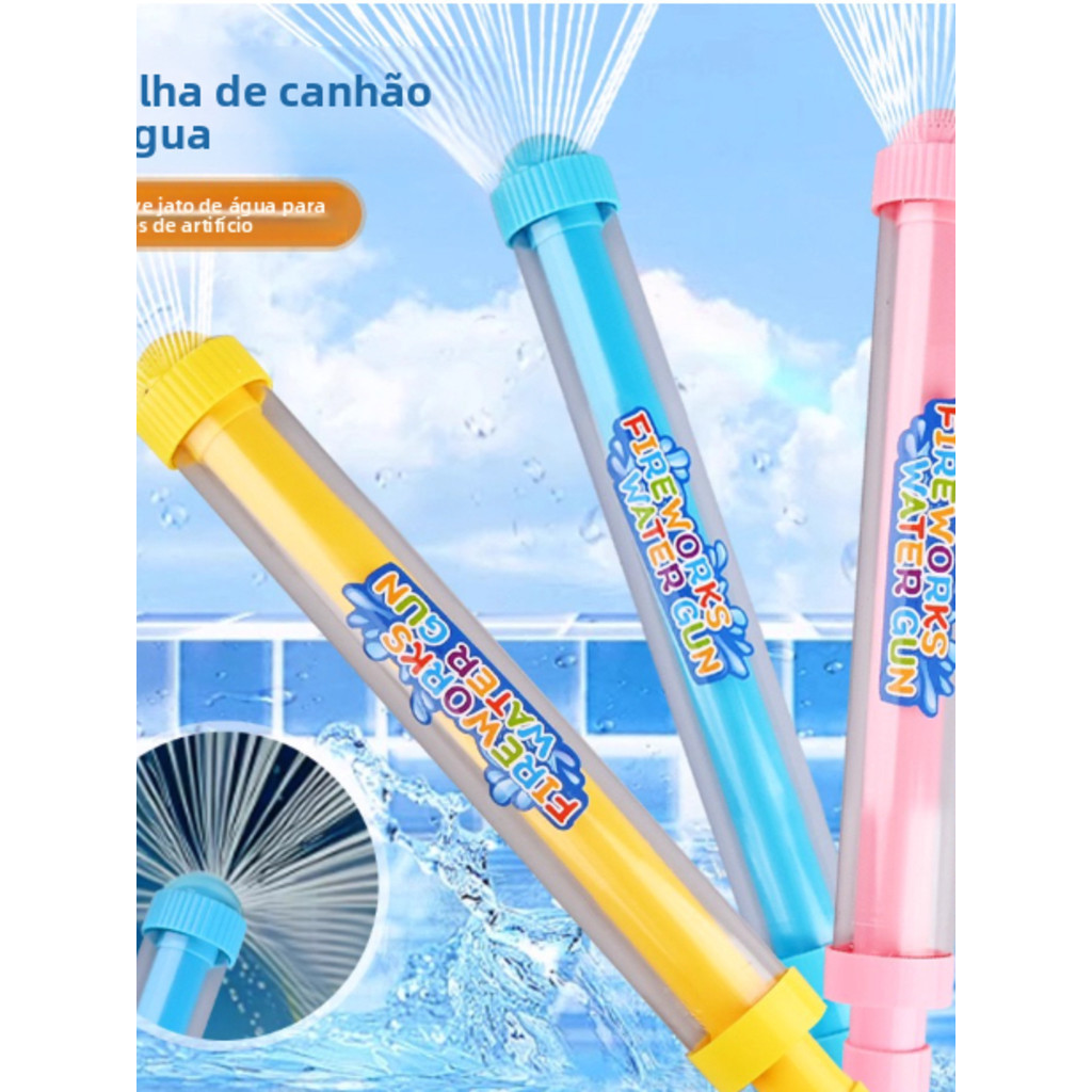 Super Brinquedo de Água Infantil Spray Jato Forte Para Crianças Piscina Praia Quintal Verão em Oferta na Shopee