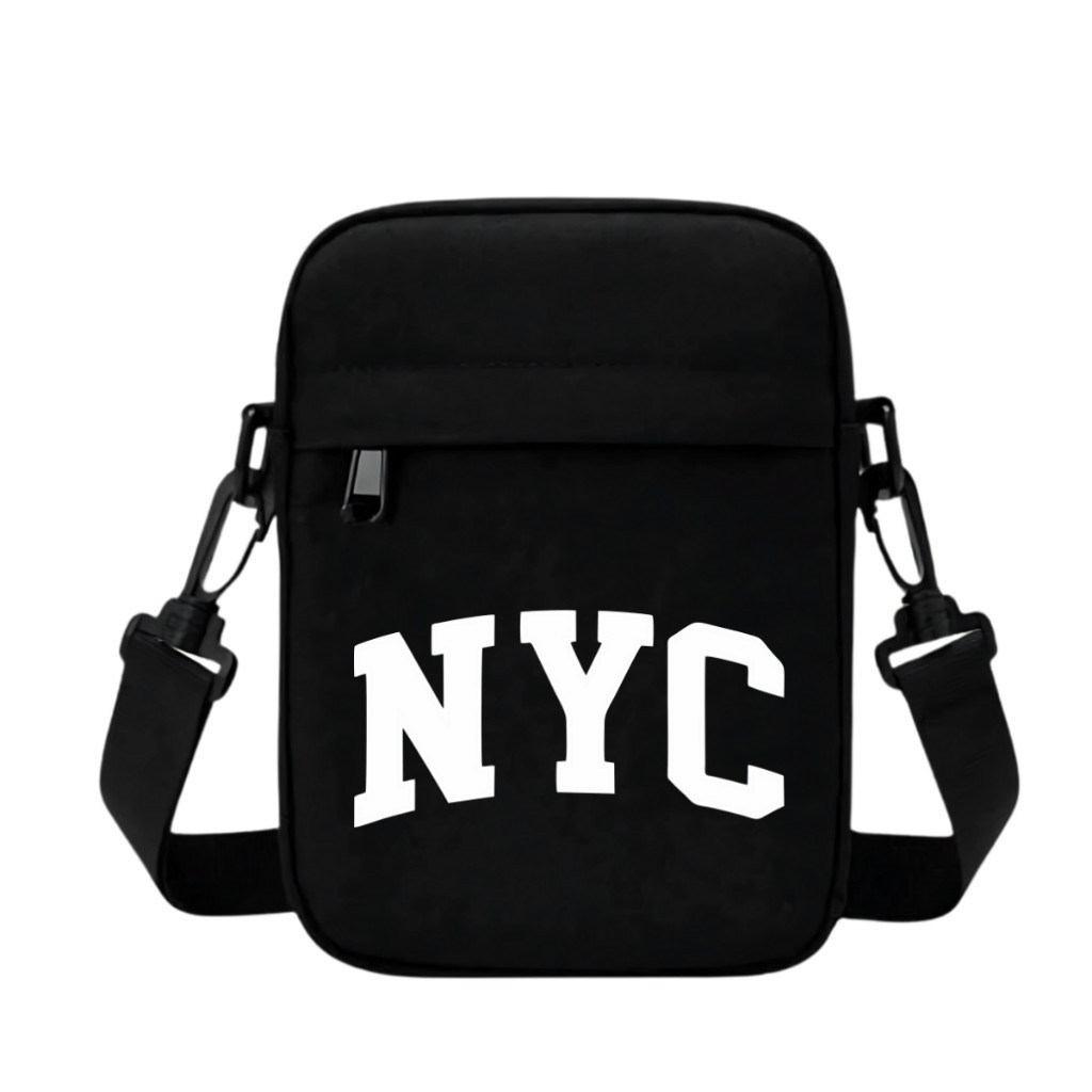 Bolsa NYC Shoulder Bag Mini Transversal Pochete Unissex Masculina Feminina
