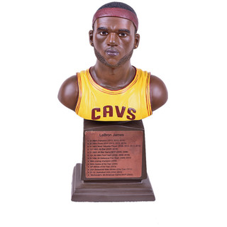Le Brown James Estátua feita à mão modelo enfeites bonecas fãs de basquete presentes de aniversário periféricos para men
