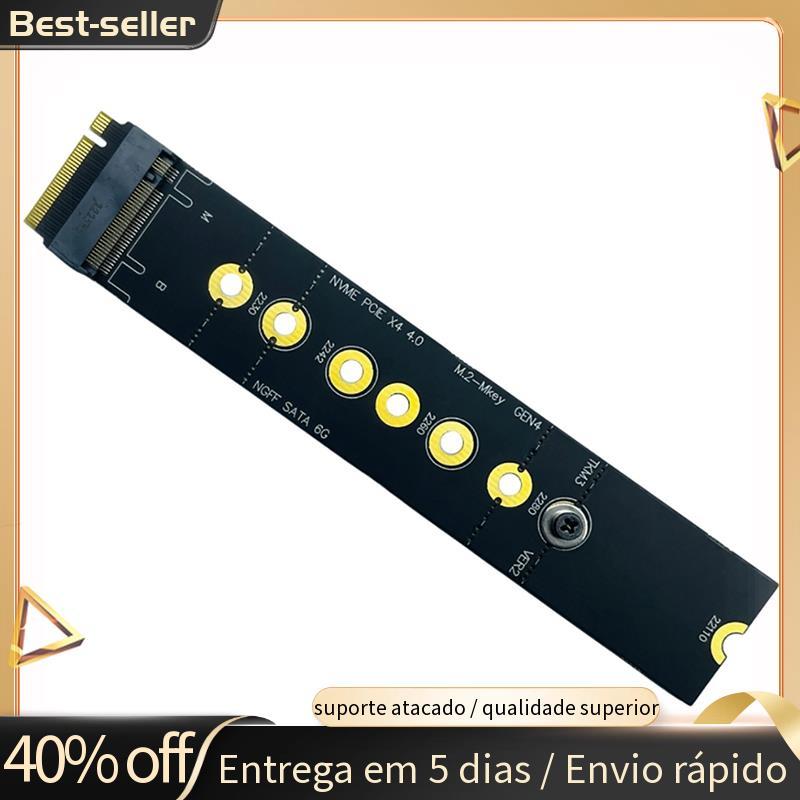 Placa Adaptadora M . 2 NVMe PCIe X4 4.0 Gen 4 Suporta Chave Para NGFF + SATA 2280 22110 SSDs Expansão De Alta Velocidade