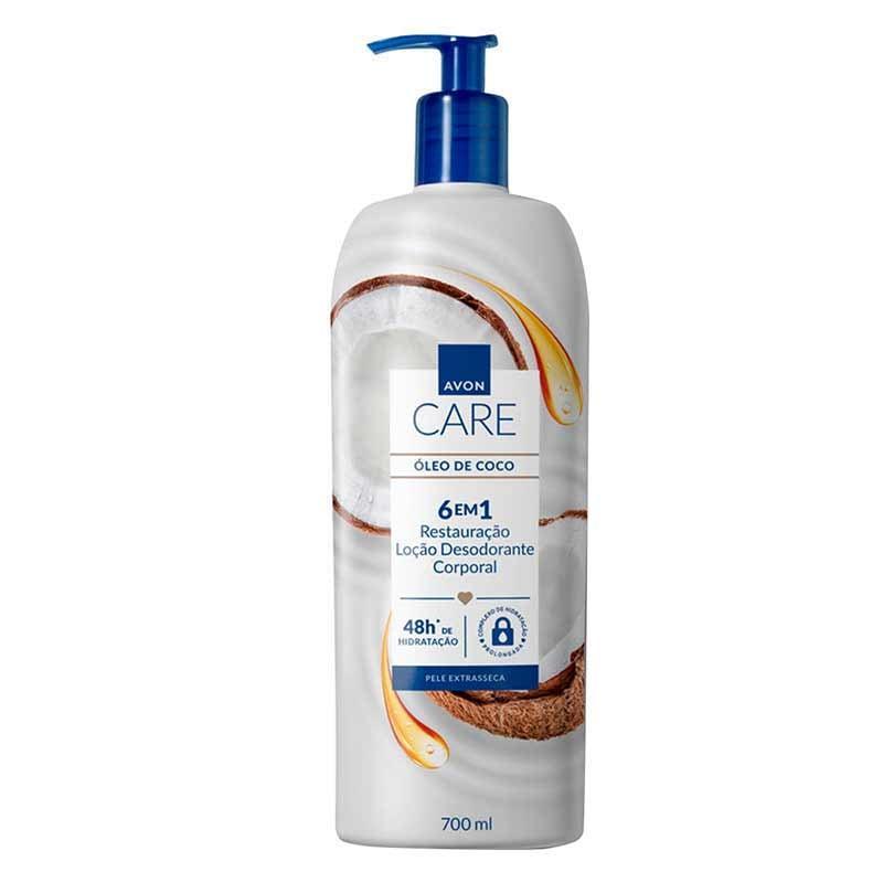 Loção Desodorante Corporal Avon Care Óleo De Coco 700ml