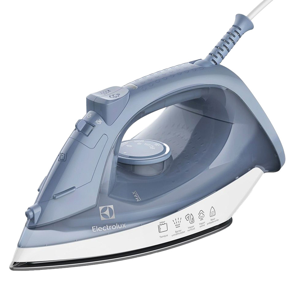 Ferro de Passar a Vapor e a Seco Electrolux ESI10