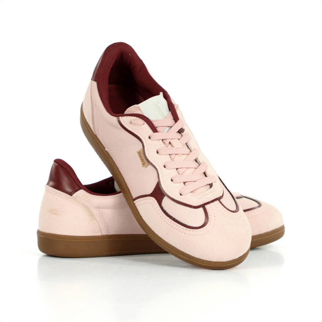 Tênis Anacapri A'25 Rosa e Bordô - Feminino