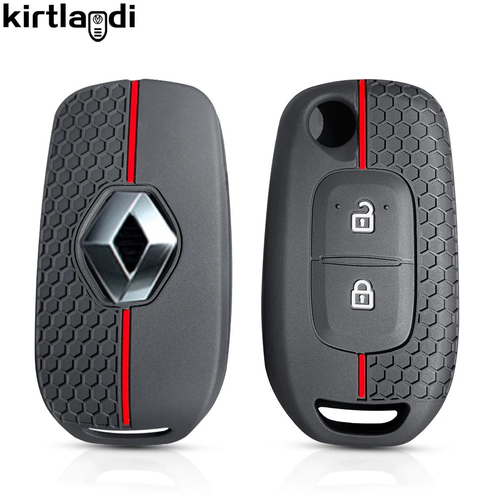 Renault Captur Arkana Logan Clio Kadjar Twingo Trafic Kwid Sandero Stepway Daster Capa Protetora de Silicone 2I4N