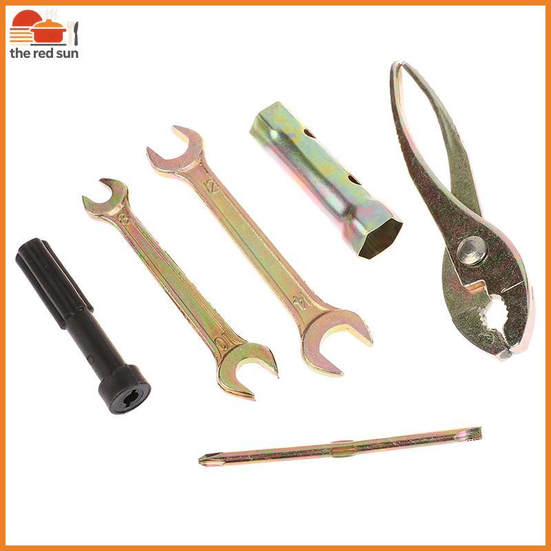TSBR 1 Conjunto Universal Ferramenta De Reparo Da Motocicleta Moto Chave Ferramentas Plug De Fenda Manga Alicate Chaves 